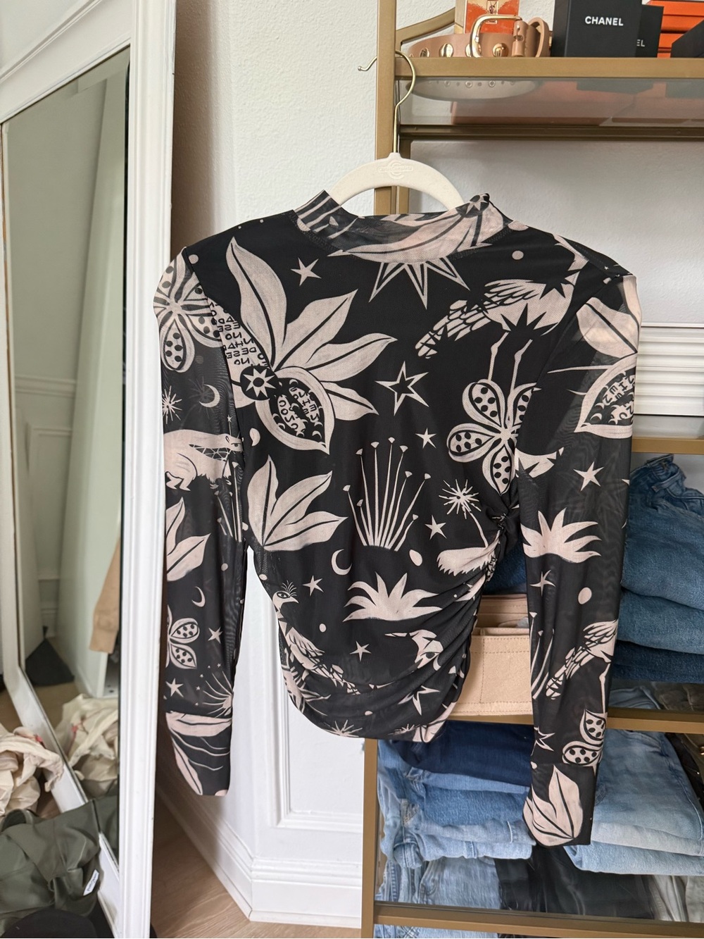 Farm Rio Cerrado Blouse XS New without tags